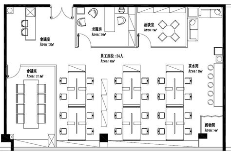 辦公室格局圖|平面圖工具